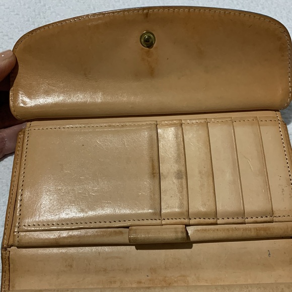 Dooney & Bourke Leather Wallet, Light Blue - Picture 7 of 13